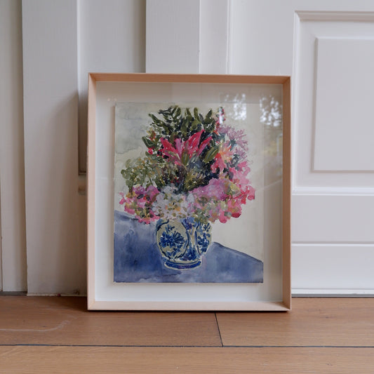 Krismisrose uit Ma se Tuin (Framed)