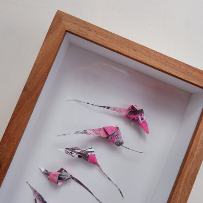 Suspended I (framed)