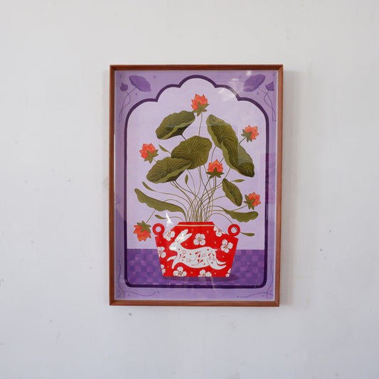 Let your guard down  (Framed)