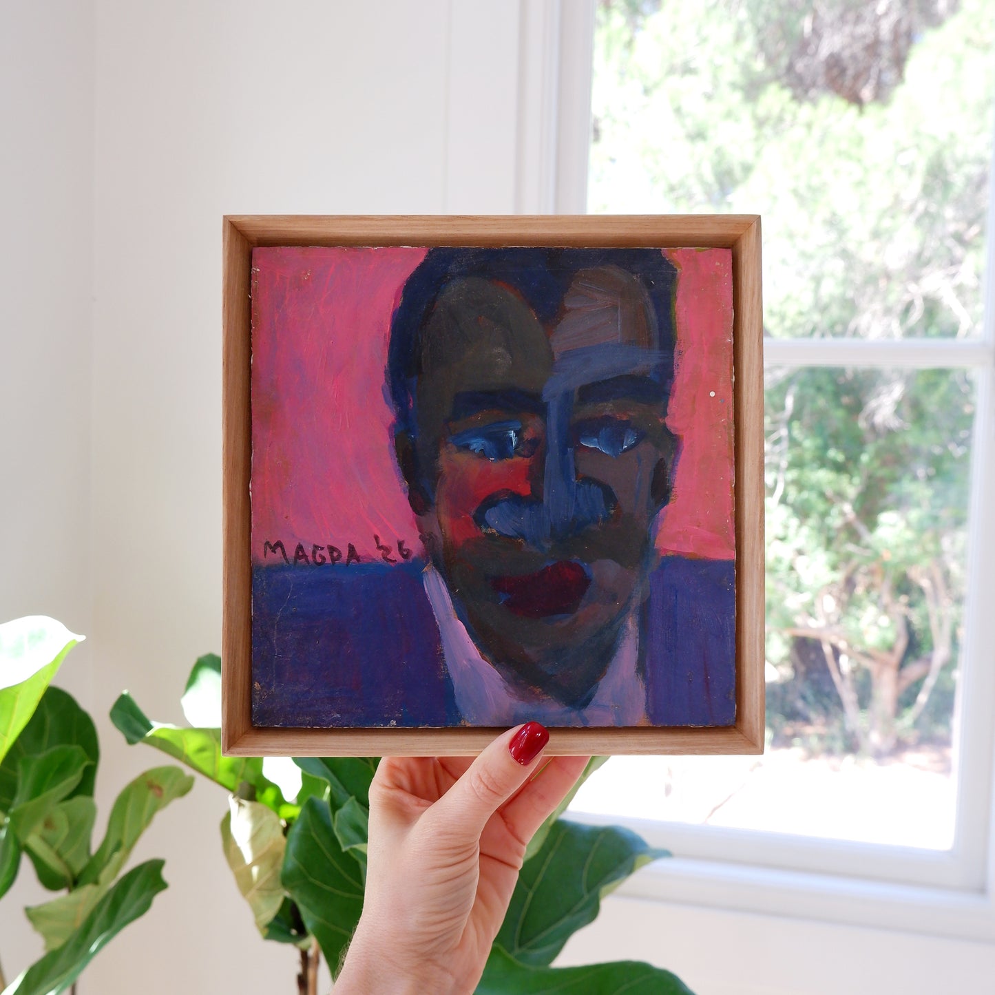 Portrait MG16 (Framed)
