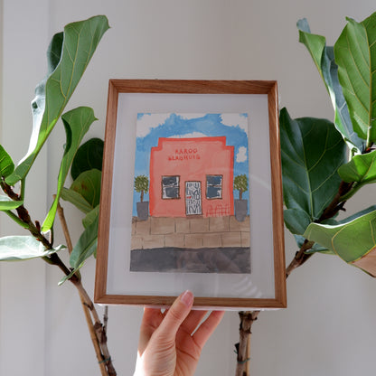 A weekend in Prince Albert (Framed)