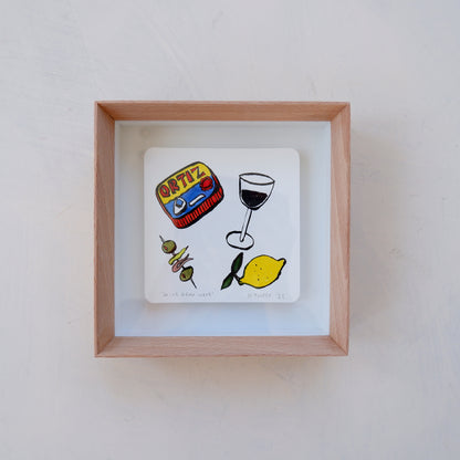 Drinks after work (Framed)