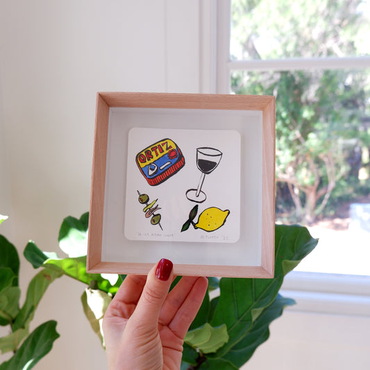 Drinks after work (Framed)