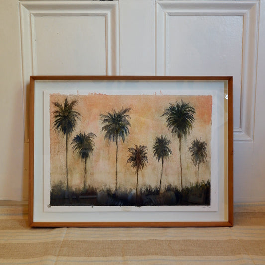 Palm Trees on Holiday (Framed)