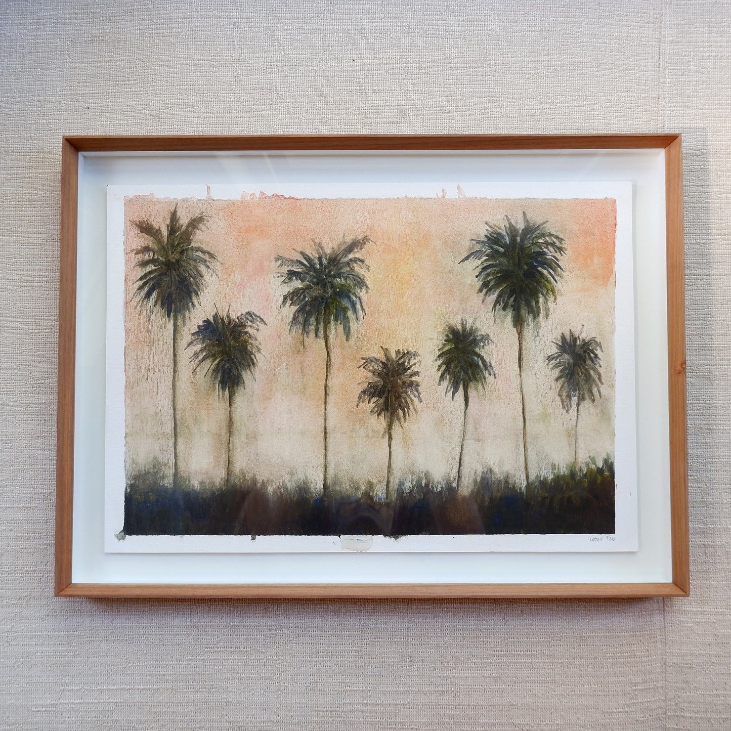 Palm Trees on Holiday (Framed)