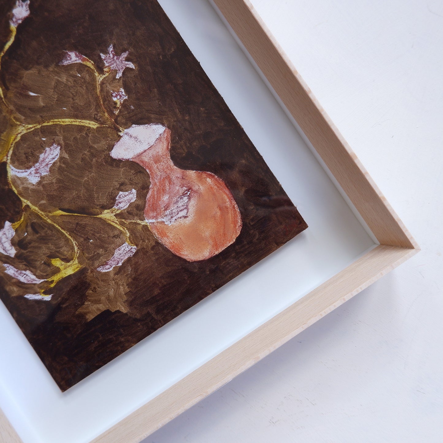 Outward through the wound of song (framed)
