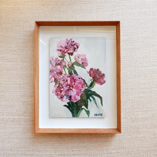 Peonies from Montmorillon (Framed)