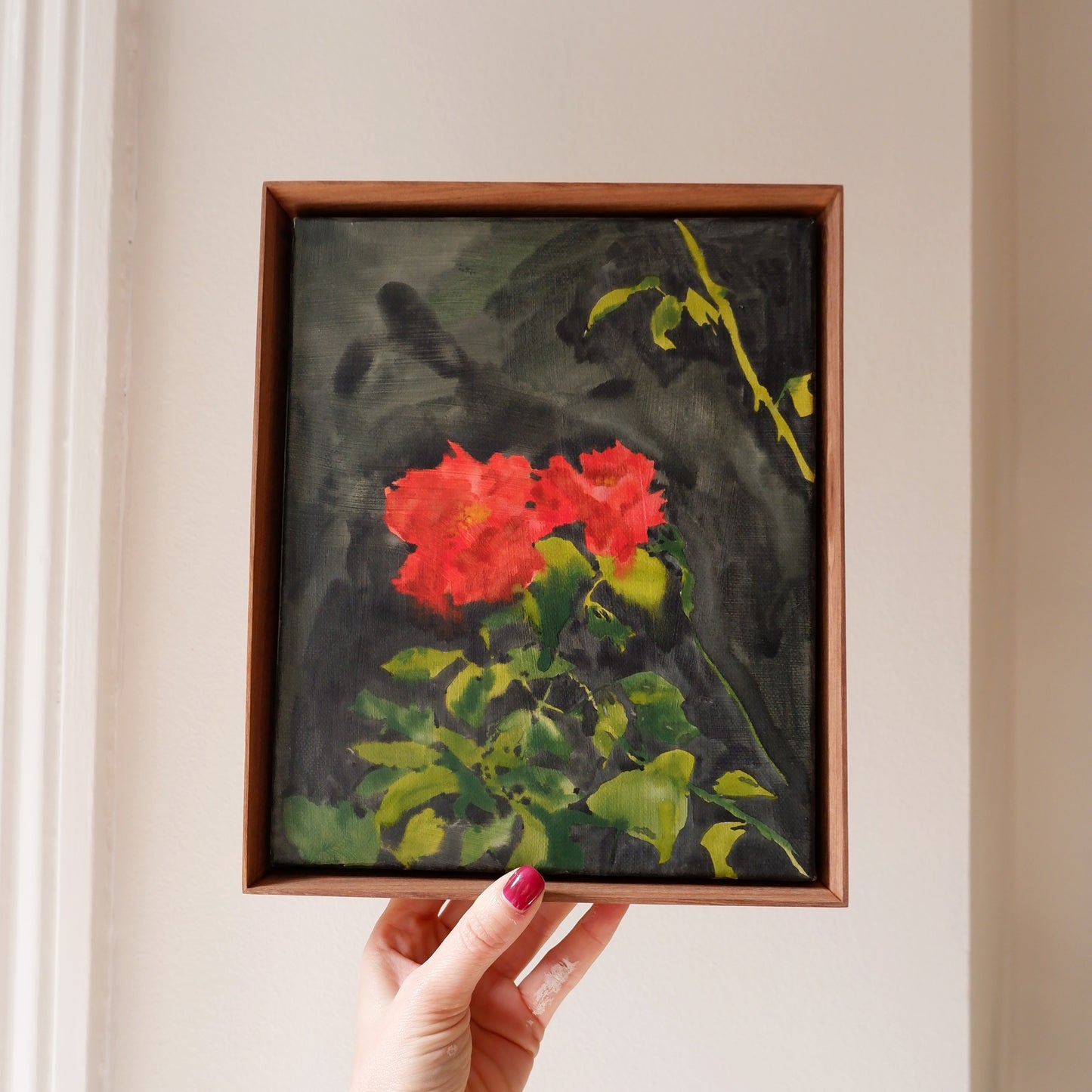 Roses from my parents garden (Framed)