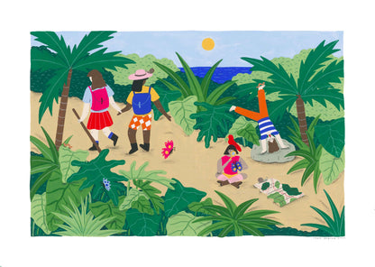 Somewhere in Paradise (Framed)