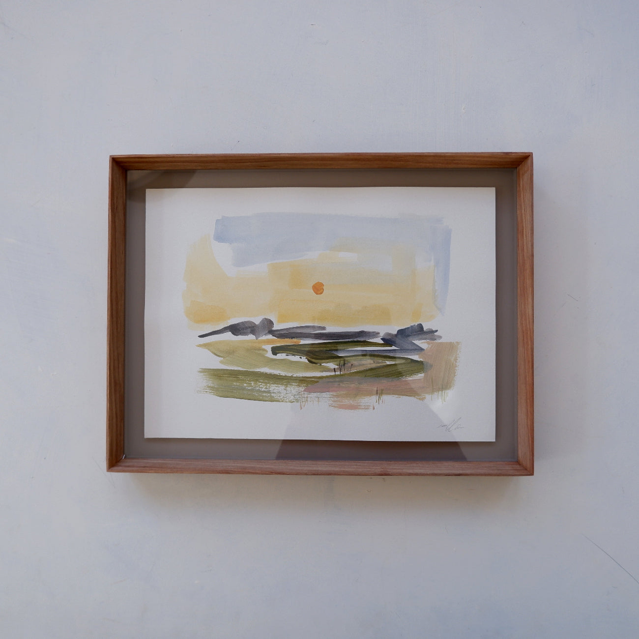 Southern Sunset (Framed)