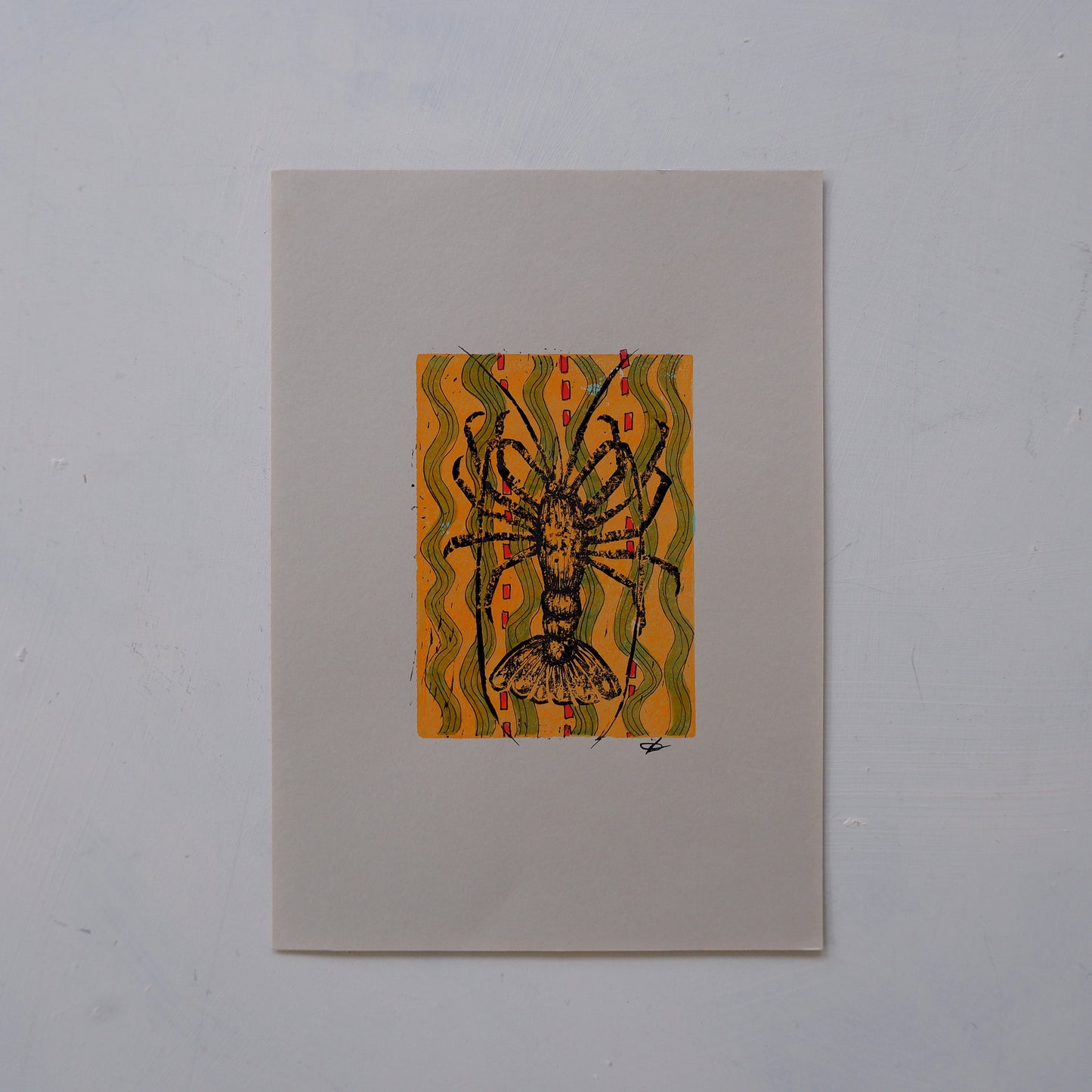 Crayfish (Framed)