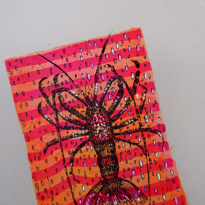 Crayfish, red tide (Framed)