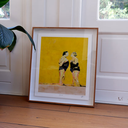 Gossip - Fine art print (Framed)
