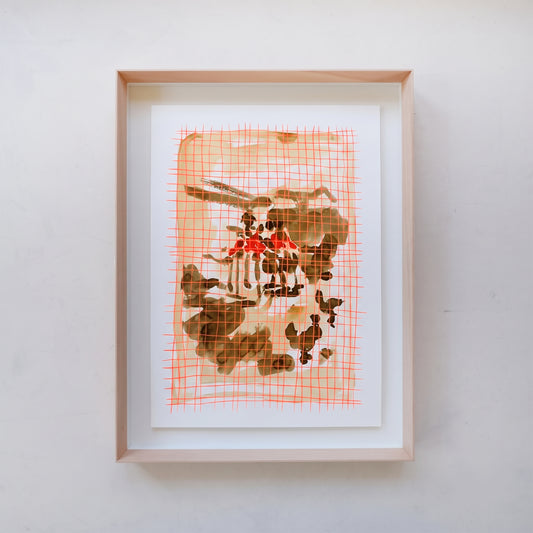 Township dancers (Framed)