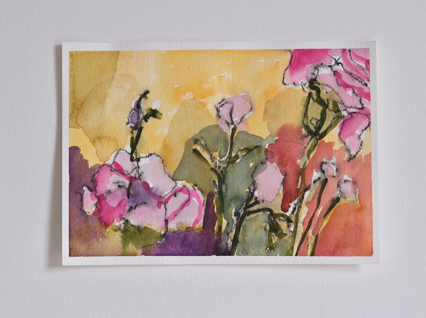 Sun Slips Through (Framed)