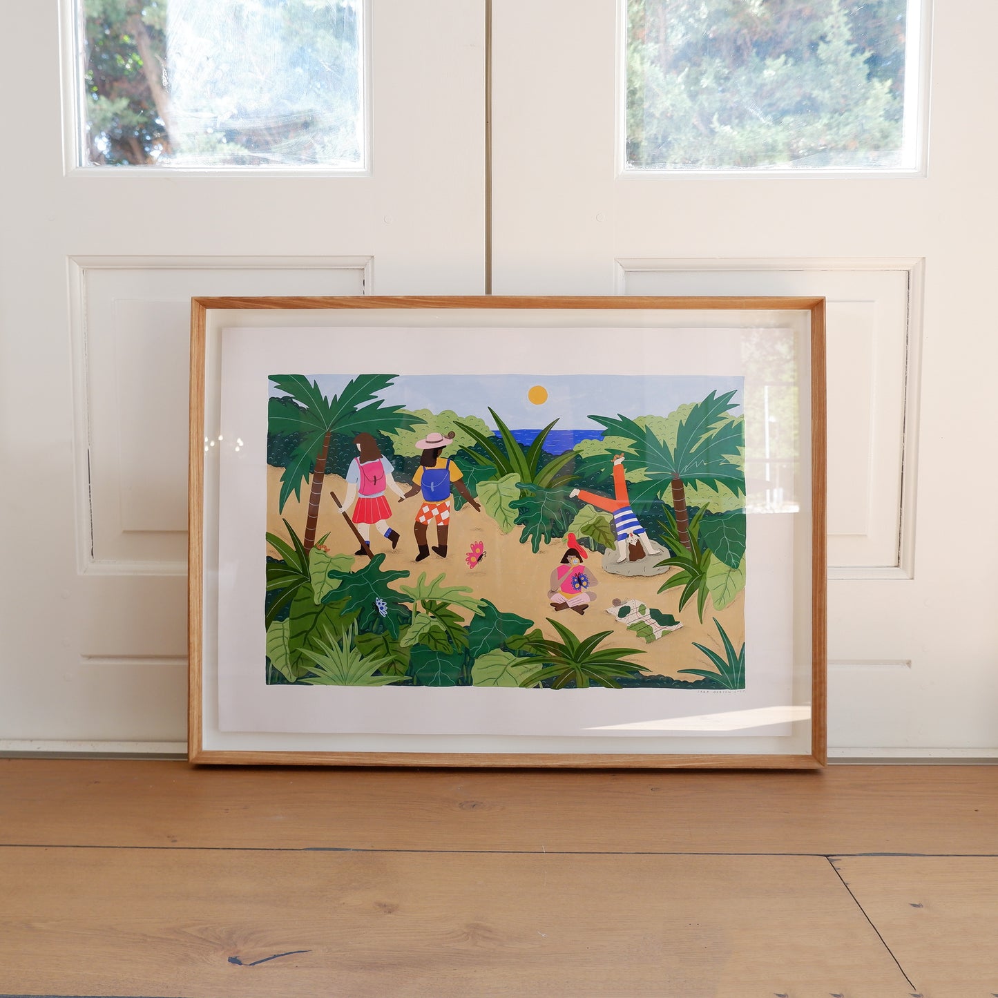 Somewhere in Paradise (Framed)