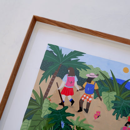 Somewhere in Paradise (Framed)