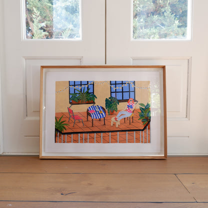 Work Life Balance (Framed)