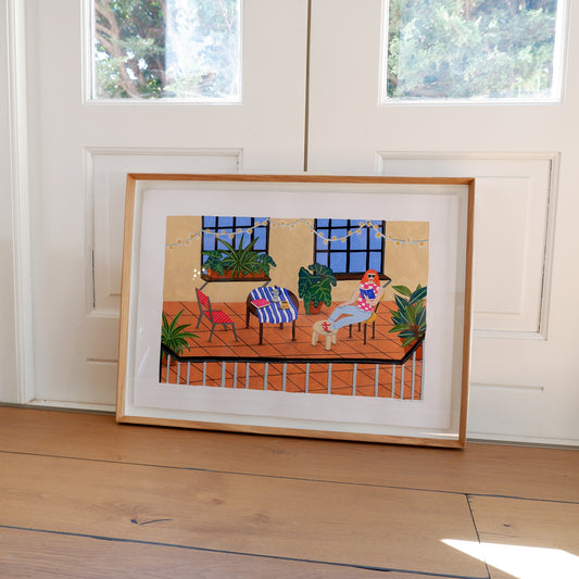 Work Life Balance (Framed)