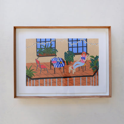 Work Life Balance (Framed)