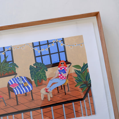 Work Life Balance (Framed)