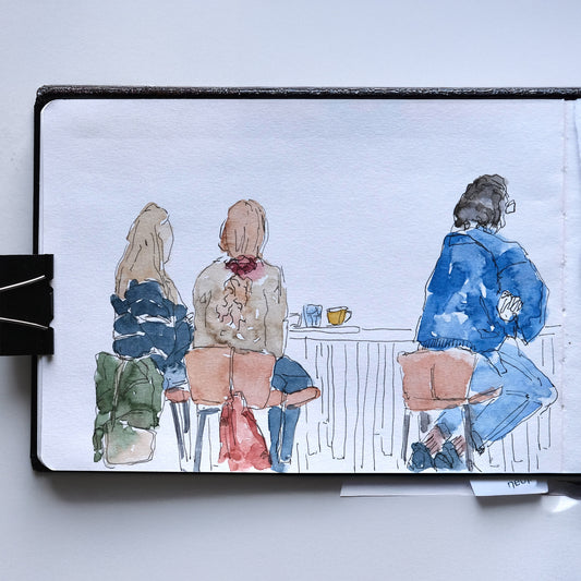 There's Always Time for Coffee at Santu (Framed)