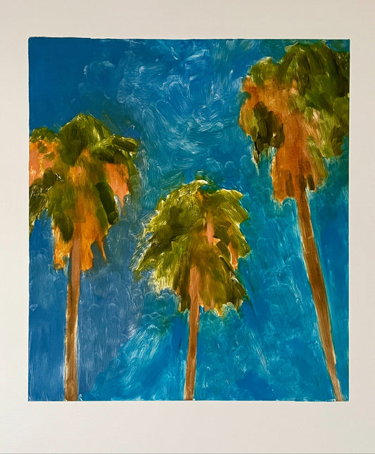 Three Palms (framed)