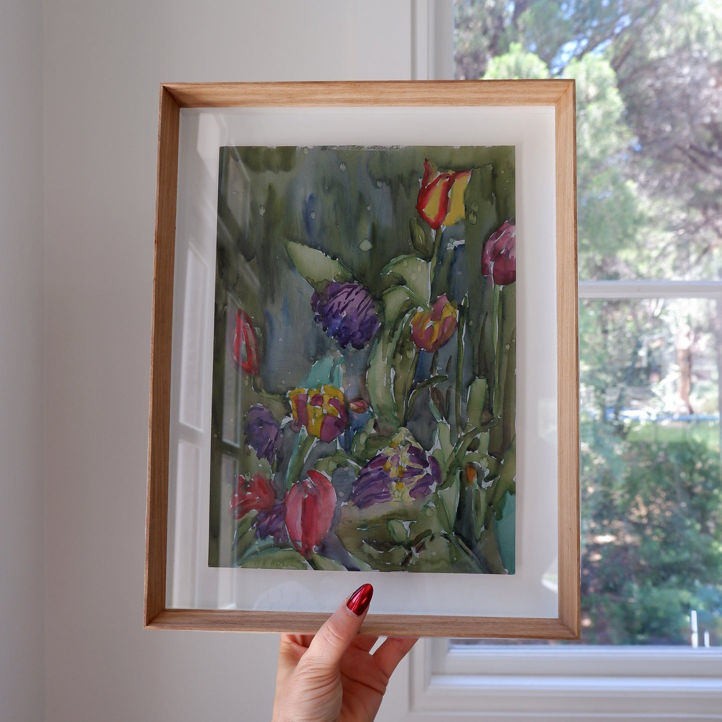 What the Garden Remembers (Framed)