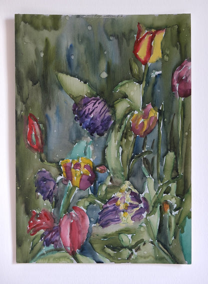 What the Garden Remembers (Framed)