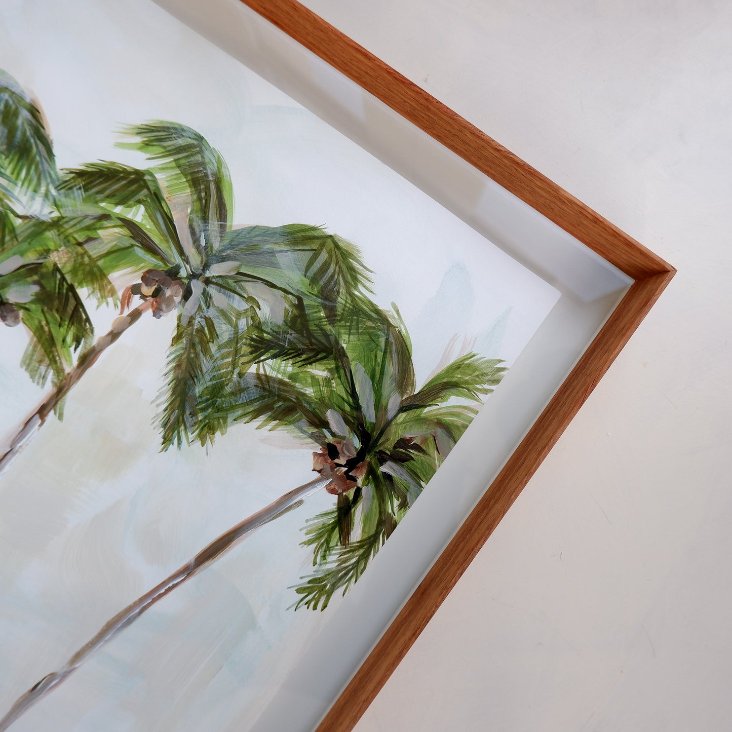 Where the palms meet (Framed)
