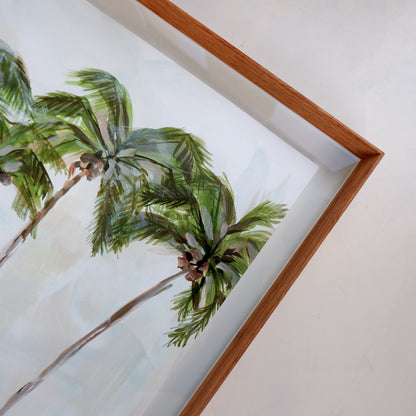 Where the palms meet (Framed)