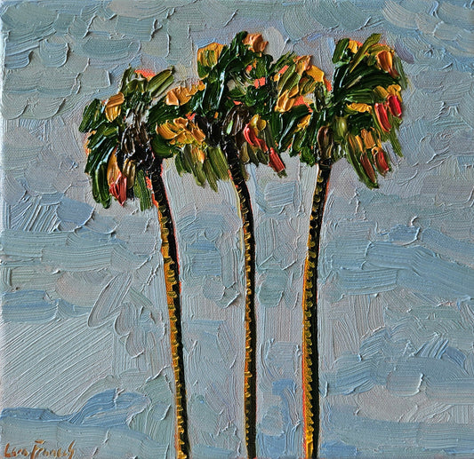 Windy Palms (Framed)