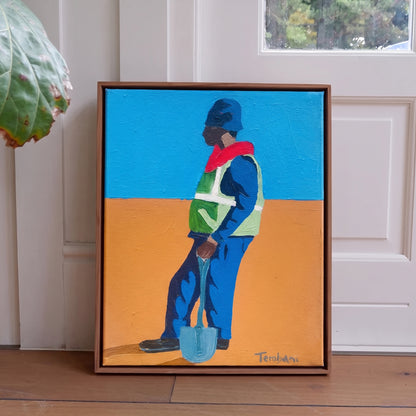 Worker (Framed)