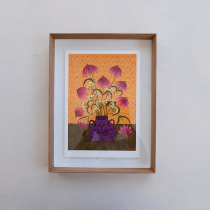 Afternoon Delight:  A4 Fine Art Print (Framed)