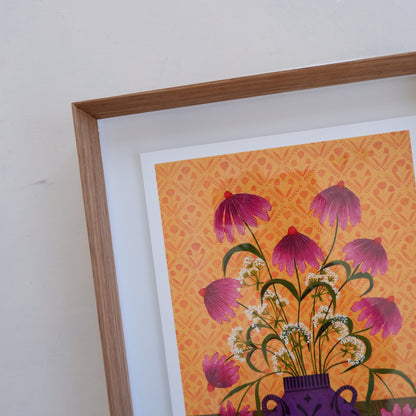 Afternoon Delight:  A4 Fine Art Print (Framed)