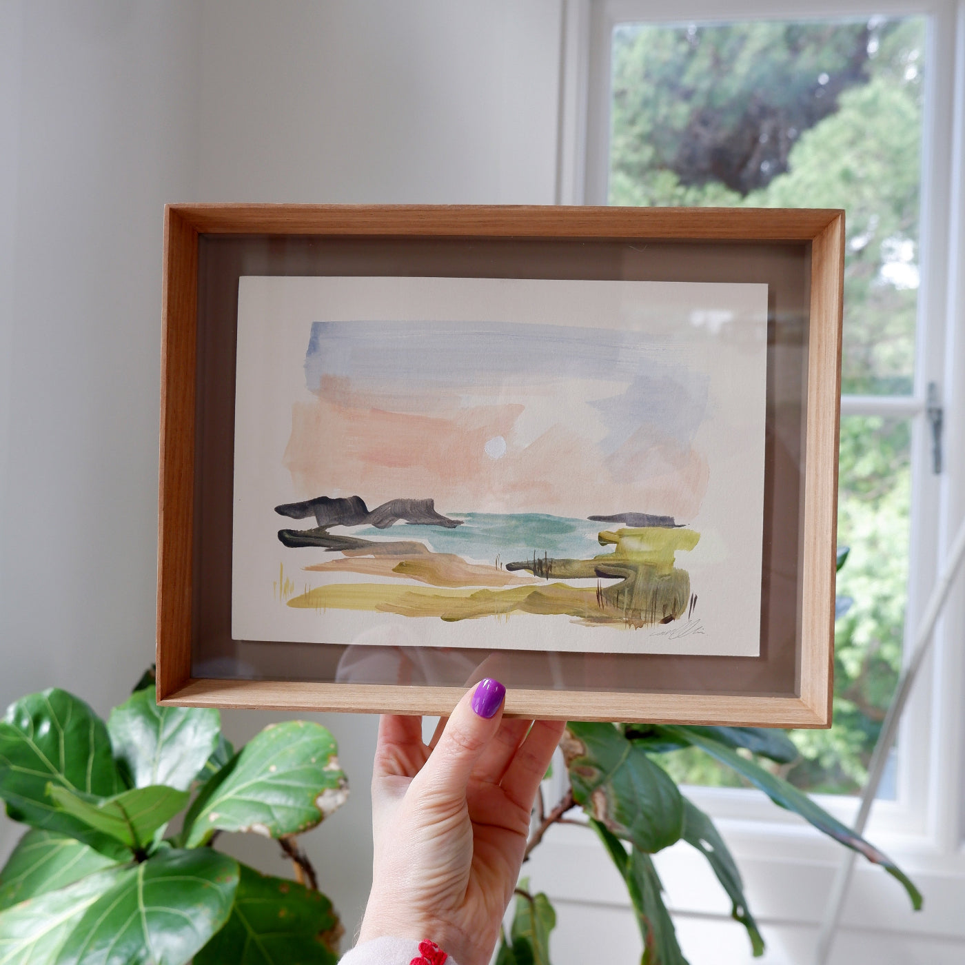 At last (framed)