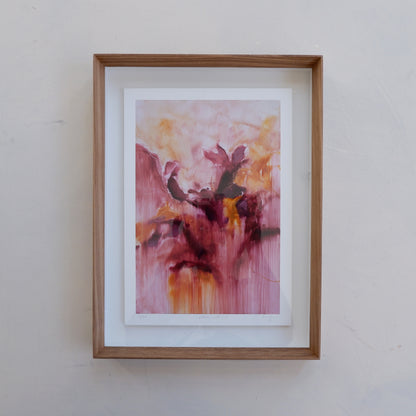 Bloom Soft ii - A4 Fine Art Print (Framed)