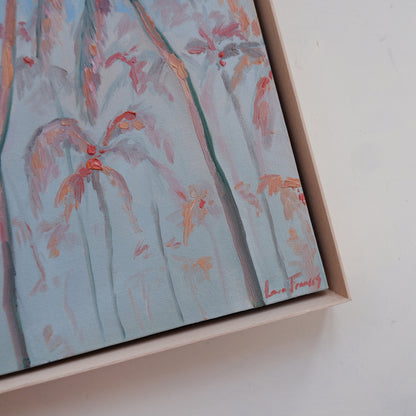 Blushing Palms (framed)