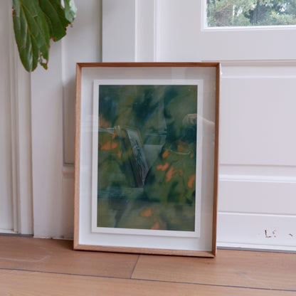 dappled forest (framed)