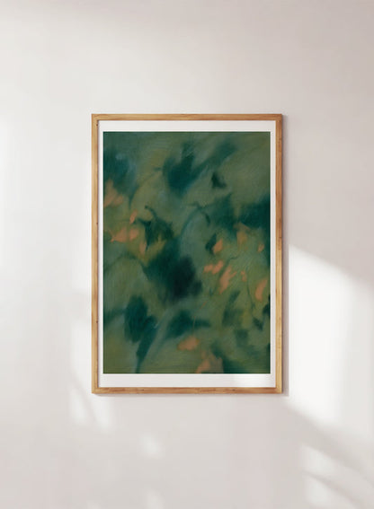 dappled forest (framed)