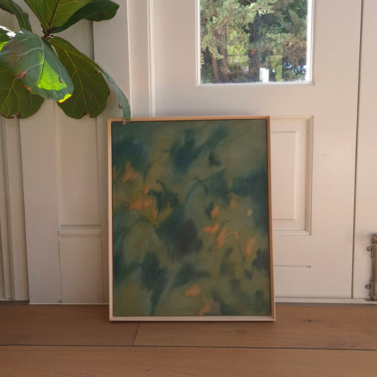 Dappled forest (Framed)