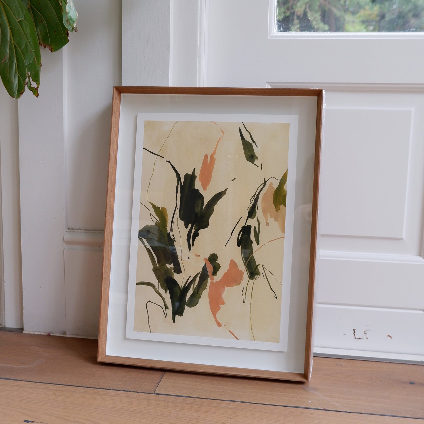 dusk garden (iii) (framed)