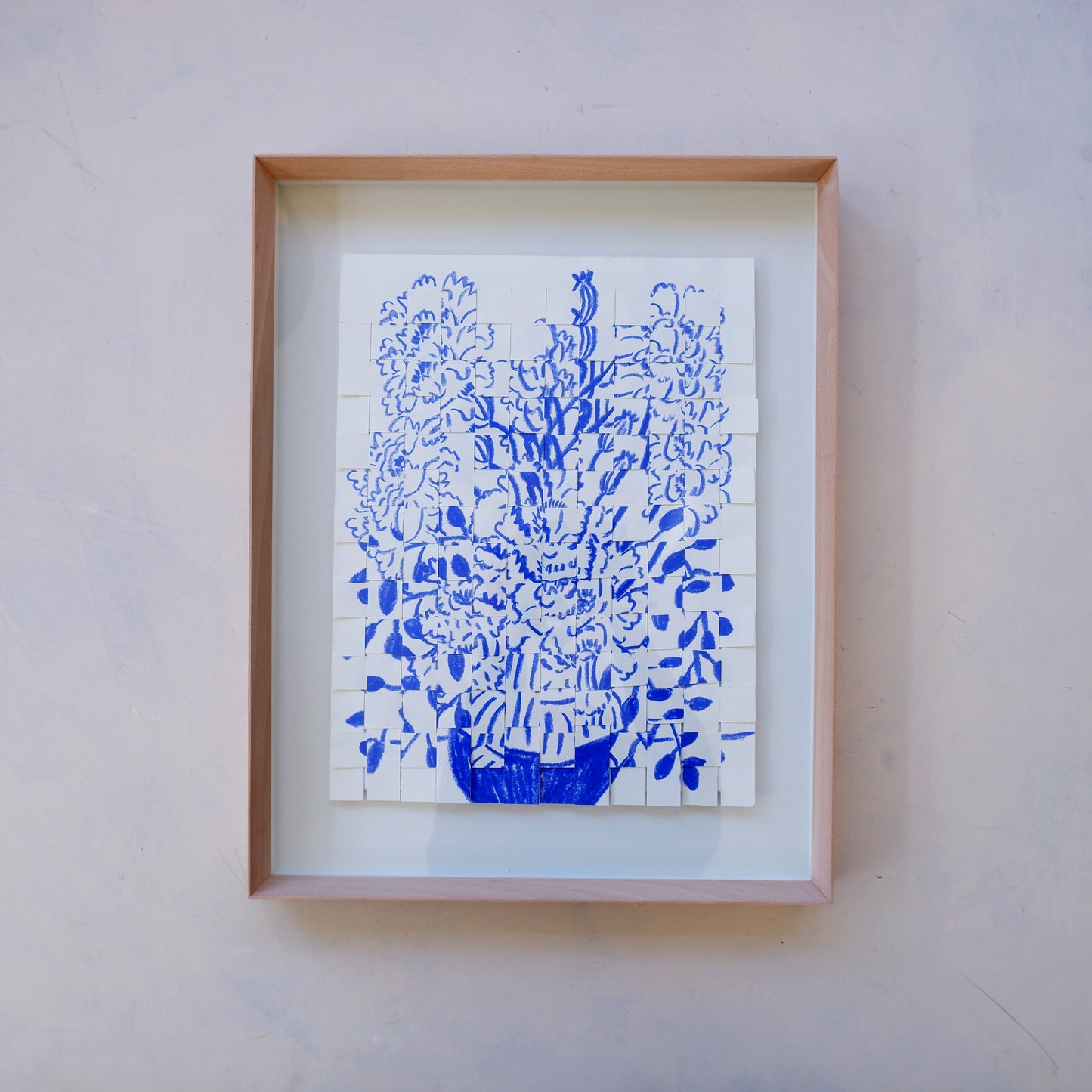 Easy come easy go: Collage (framed)