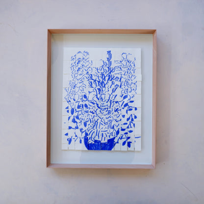 Easy come easy go: Collage (framed)