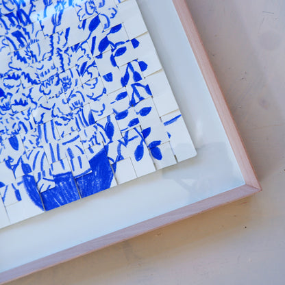 Easy come easy go: Collage (framed)