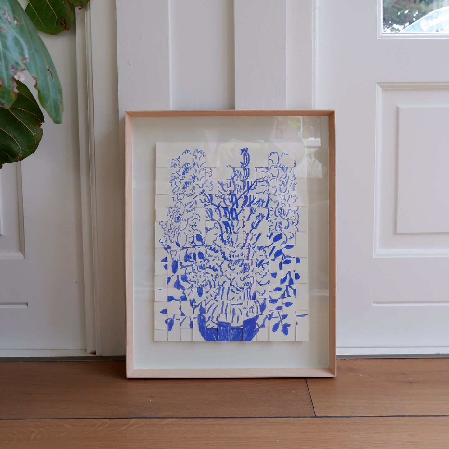 Easy come easy go: Collage (framed)