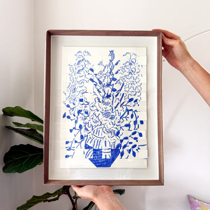 Easy come easy go: Collage (framed)