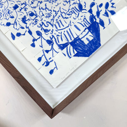 Easy come easy go: Collage (framed)