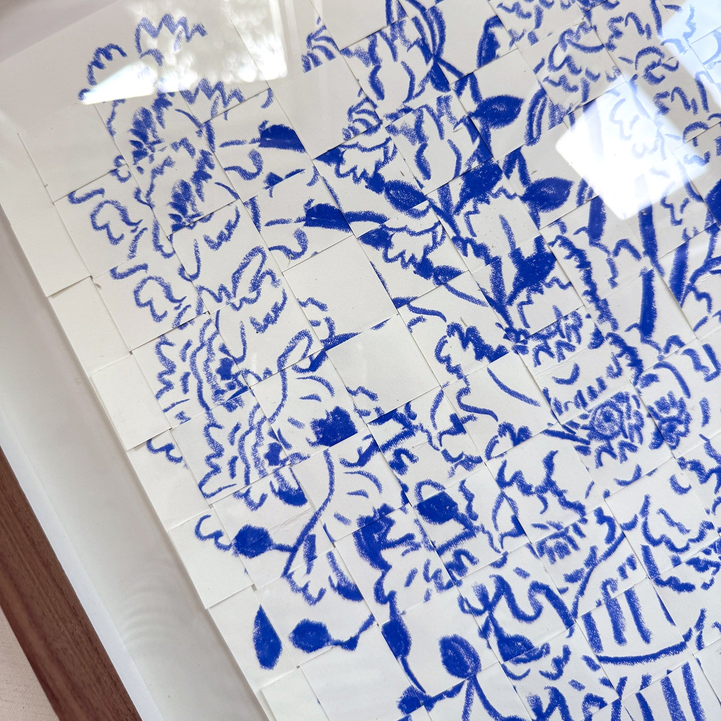 Easy come easy go: Collage (framed)