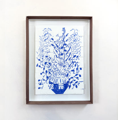 Easy come easy go: Collage (framed)